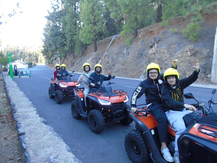 Tenerife: Guided Quad Bike Tour to Teide National Park - Sunset on the return journey
