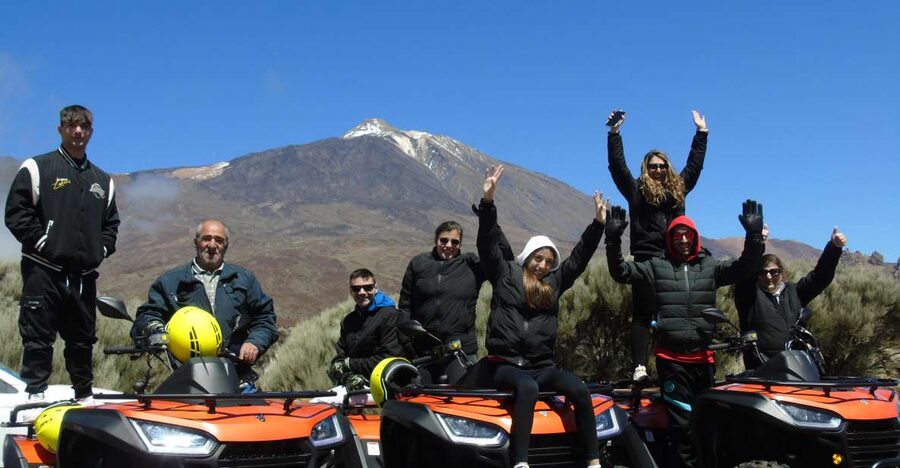 Tenerife: Guided Quad Bike Tour to Teide National Park - From Granadilla de Abona to the mountain road