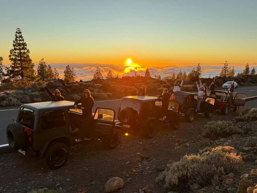 Tenerife: Jeep Wrangler Tour to Mount Teide, Day and Sunset - The climb through Guía de Isora