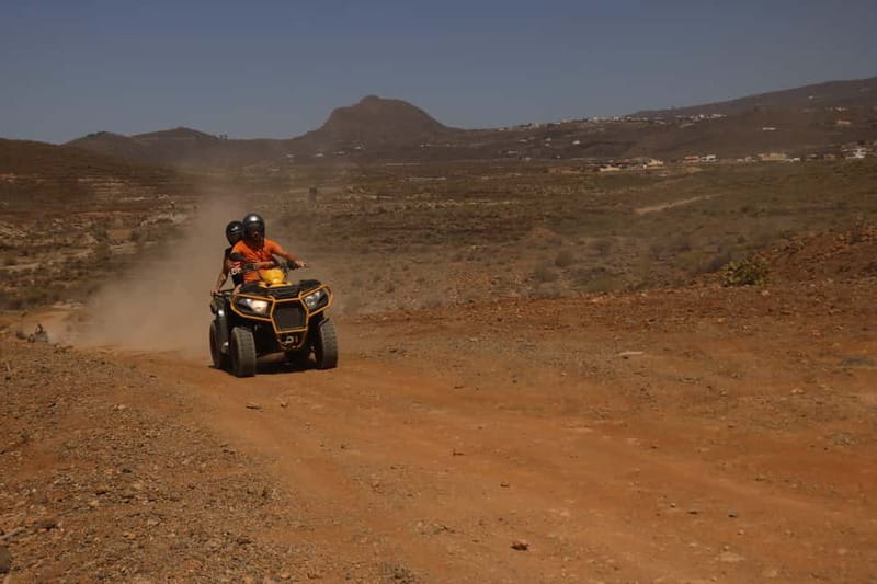 Tenerife: Mount Teide Quad Adventure - Getting comfortable on the quad