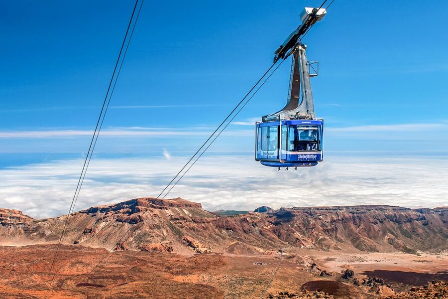 Tenerife: Mount Teide Tour with Cable Car Ticket & Transfer - The cable car ride to 3,555 meters
