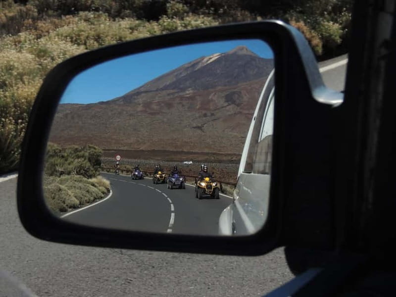Tenerife: Quad Adventure to Mount Teide with Off-Road - Riding toward Mount Teide from Tenerife’s volcanic interior