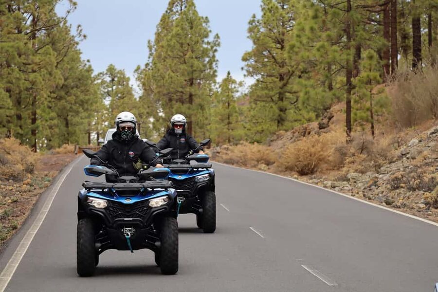 Tenerife: Quad Day Trip Teide National Park - From Playa de las Américas to the volcanic high country