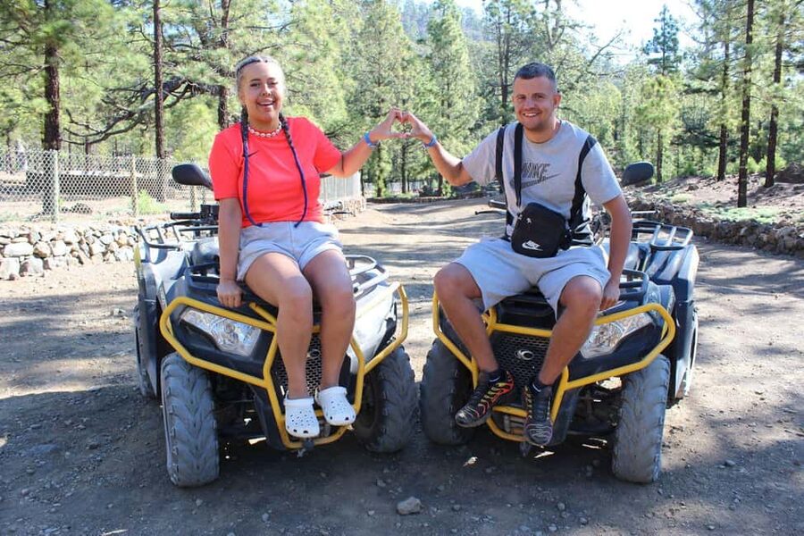 Tenerife: QUAD excursion TEIDE volcano - Who will enjoy this ride most