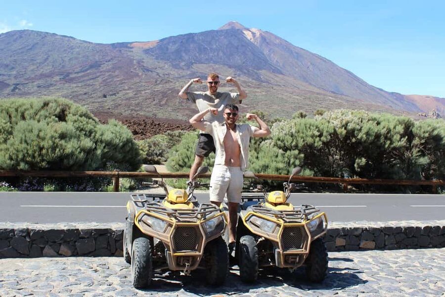 Tenerife: QUAD excursion TEIDE volcano - Pino Gordo and the Vilaflor stop