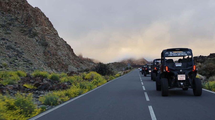 Tenerife: Sunset - 3H Buggy tour of Teide - Teide National Park at 2,100 meters