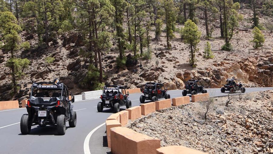 Tenerife: Sunset - 3H Buggy tour of Teide - Returning after dark