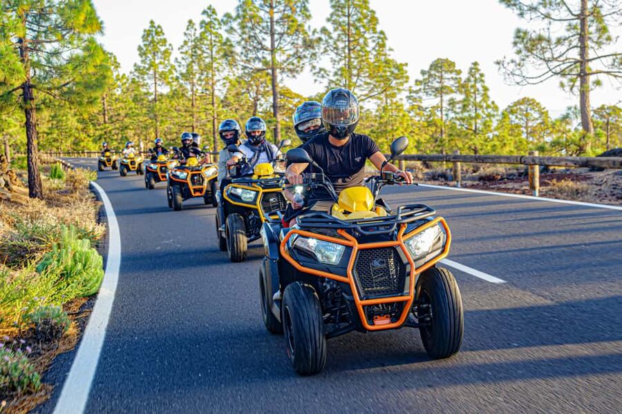 Tenerife: Teide Mountain On-Road Guided Quad Tour with drink - Guides who keep the ride comfortable