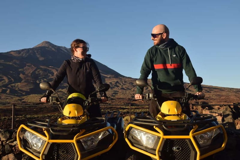 Tenerife: Teide National Park Sunset Quad Tour - Riding from Vilaflor into Teide country