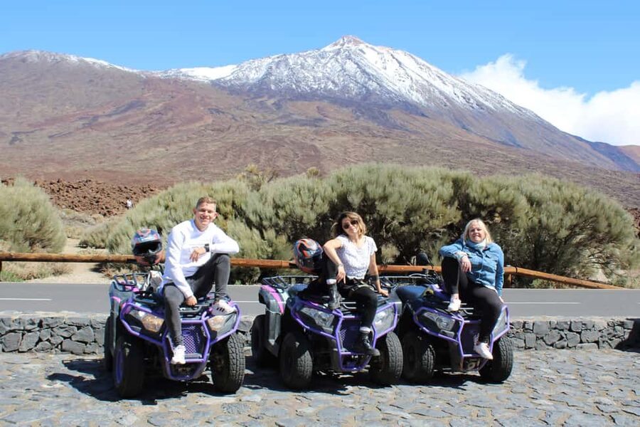 Tenerife: Teide Quad Trip (day/sunset) with jet ski option - A volcanic road trip with a handlebar