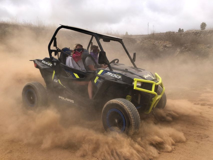 Tenerife: Volcano Teide Buggy Tour with Wine Tasting & Tapas - Learning the buggy before the dust starts