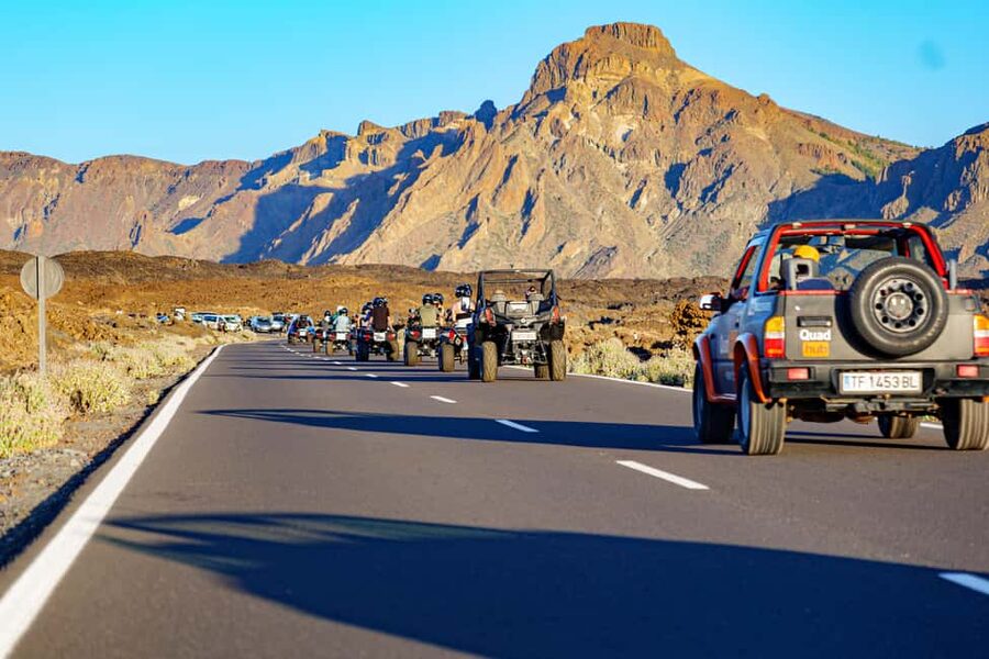 Tenerife: Water Jet-Ski / Teide Volcano Quad Safari Combo - From Las Galletas harbour to open Atlantic water