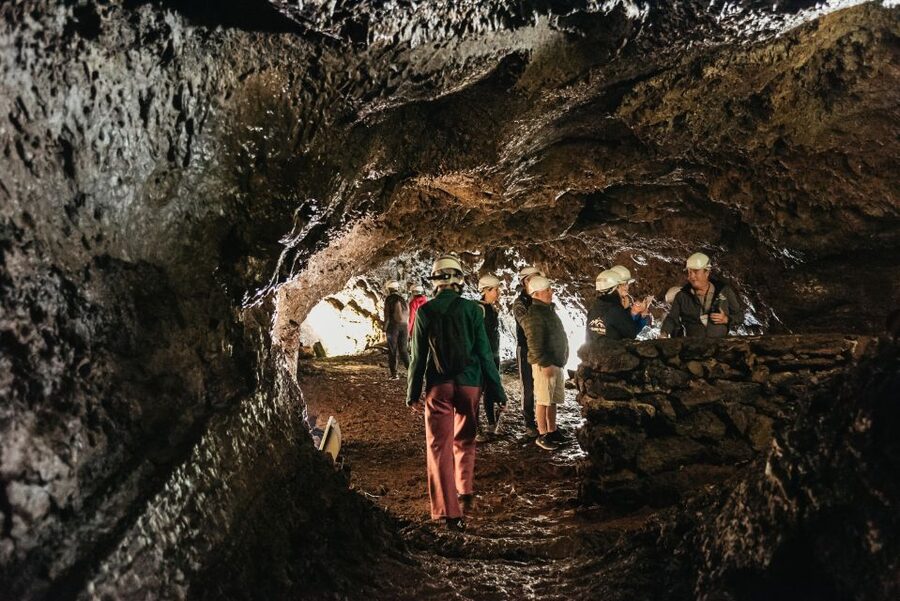 Terceira: Algar do Carvão Lava Caves Tour - The replacement lava tube when the main cave is closed