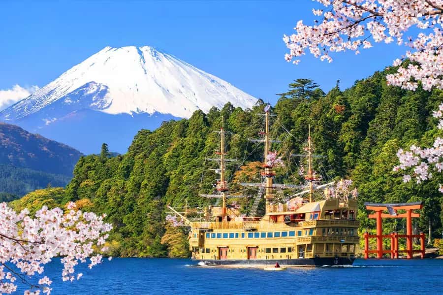 Tokyo: Fuji Cable Car Tour (Ticket Inc.) – Kawaguchiko Views - Shinkurayama Shingen Park and the classic pagoda view