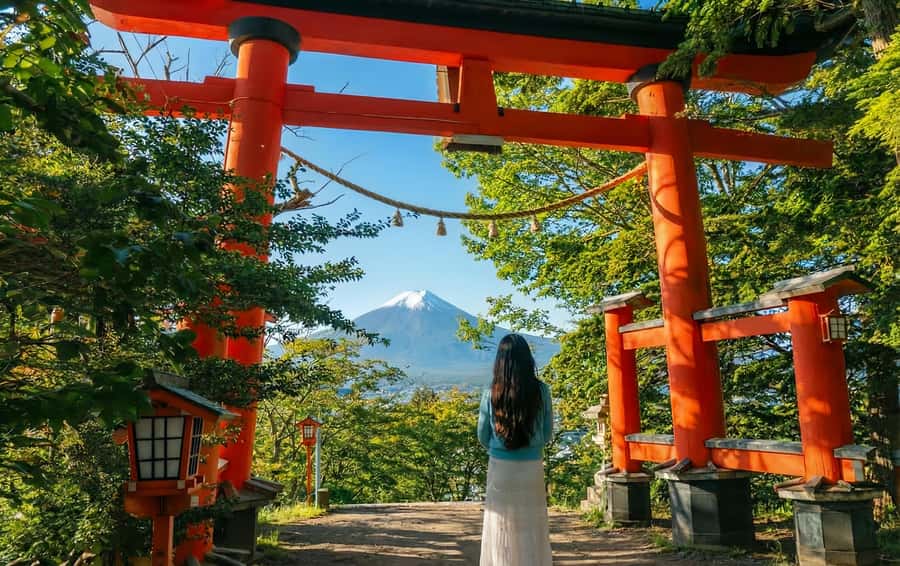 Tokyo: Mount Fuji Day Trip with Scenic & Local Stops - Niikurayama Asama Park and the classic Fuji frame