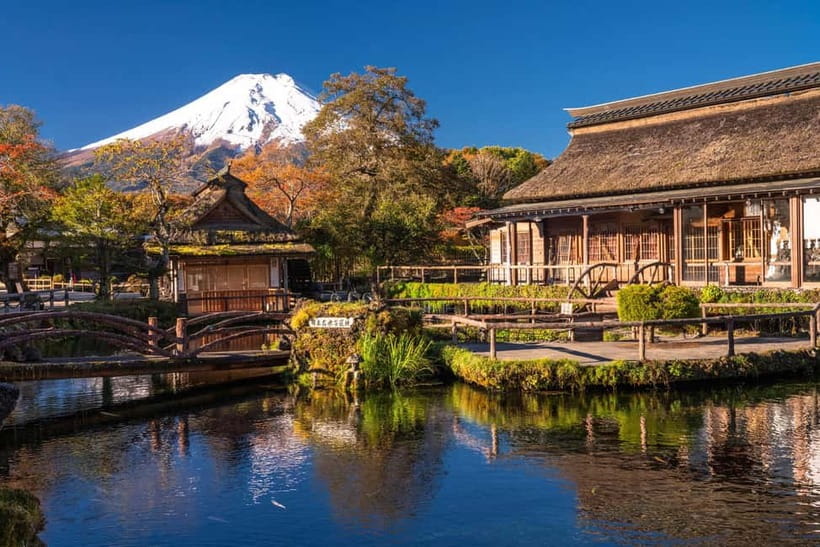 Tokyo: Mt. Fuji, Arakurayama Sengen Park, Oshino Hakkai Tour - Transport, guides, and the value of $50