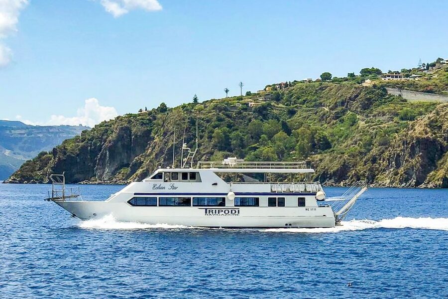 Tropea: Lipari, Panarea, and Stromboli Boat Tour by Night - Panarea from San Pietro, 3:30 to 5:15 p.m.