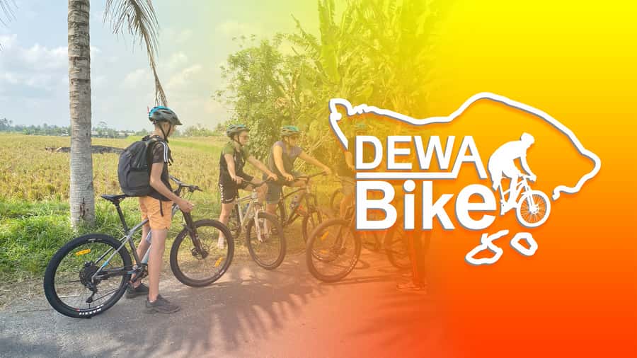 Ubud: Downhill Bike Tour with Rice Fields, Volcano and Meal - From Ubud traffic to Mount Batur views