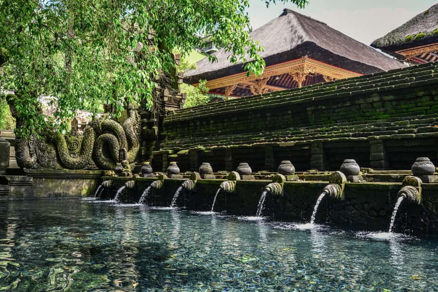 Ubud & Volcano Hot Springs Tours - Tirta Empul and the meaning of spring water