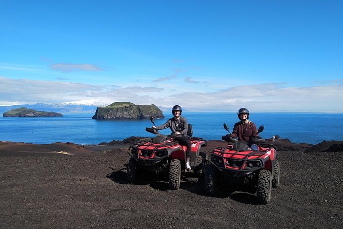 Volcano ATV Tour - Prestvik Beach and the Pelagus story