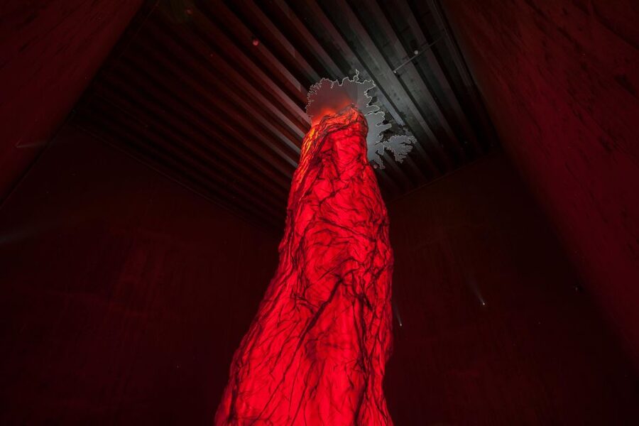 Volcano Exhibition and Cinema - Lava Centre Iceland - The Trembling Earth and the earthquake simulator