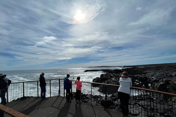 Volcano Hike and Grindavík Visit from Reykjavik - Standing beside Iceland’s young lava