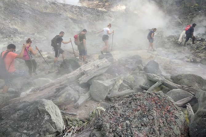 volcano hike and jungle trekking adventure - Beginning with rice fields and rainforest