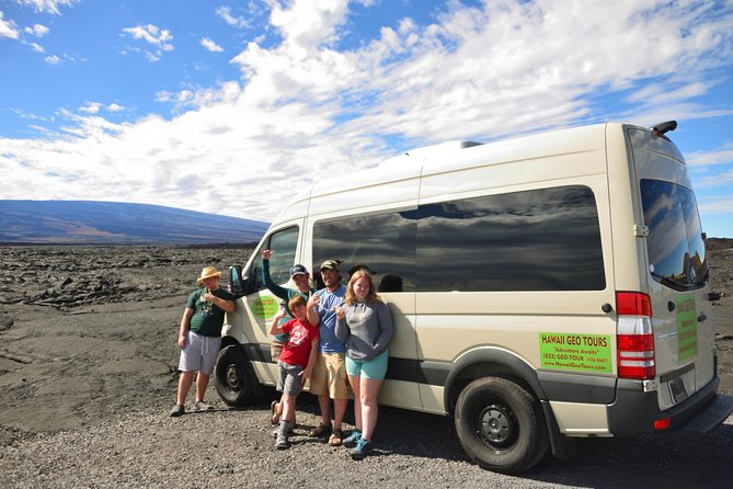 Volcano National Park Adventure From Kona - Chain of Craters Road puts scale into perspective