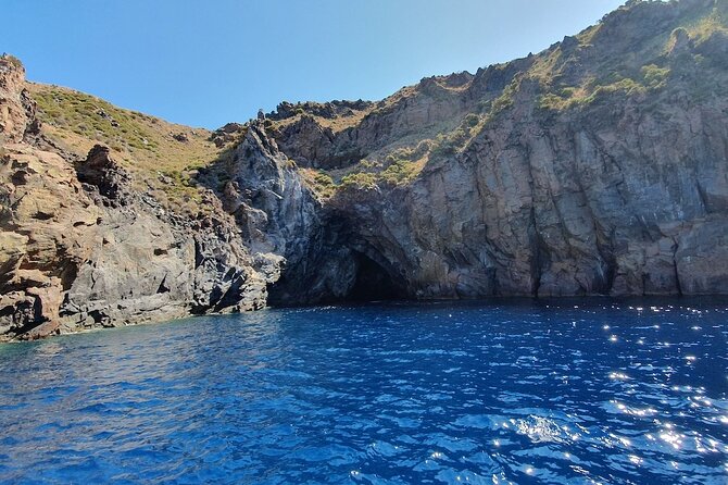 Vulcano, Panarea and Stromboli from Lipari - Panarea offers a shorter, stylish pause