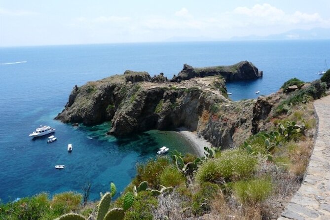 Vulcano, Panarea and Stromboli from Lipari - Watching eruptions from the Sciara del Fuoco