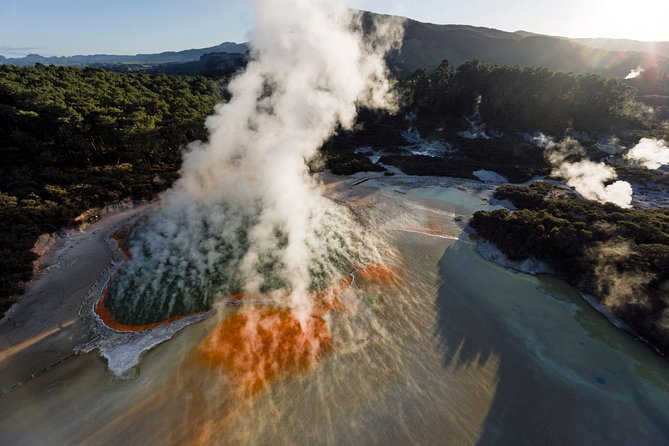 Wai-O-Tapu Thermal Wonderland, Rotorua, New Zealand - Start with Lady Knox at 10:15am