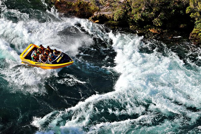 Waikato River Jet Boat Ride from Taupo - A fast start from Aratiatia Scenic Reserve